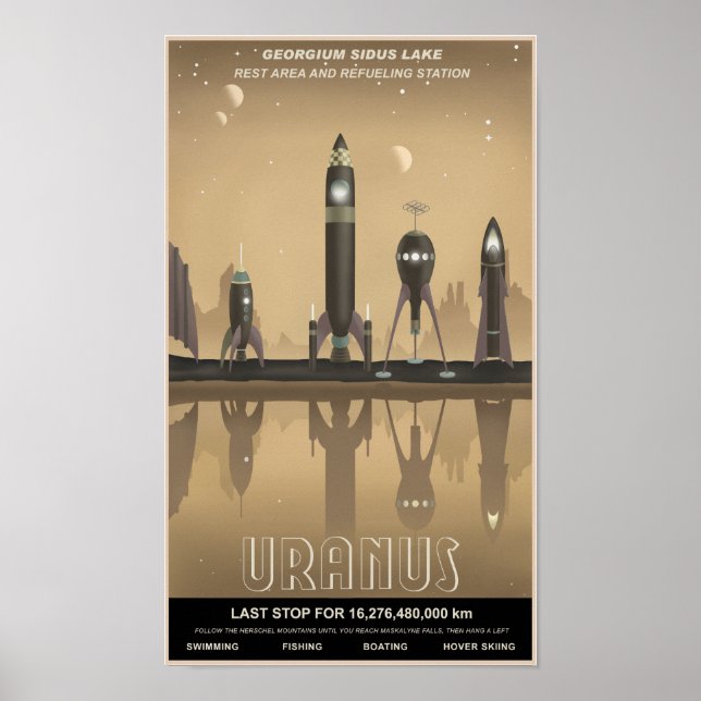 Poster Arrêt d'Uranus (Devant)