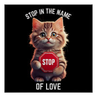 Arrête au nom de l'amour