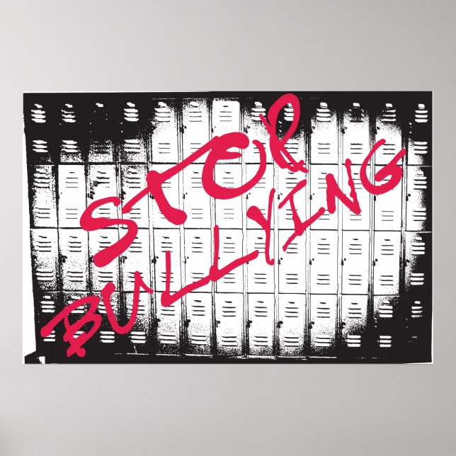 POSTER ARRÊTER DE BULLER (Devant)