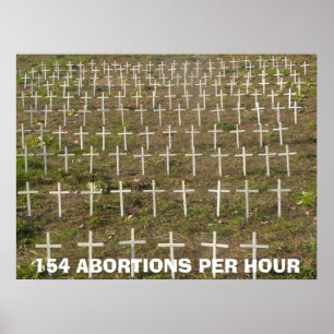 Poster Arrêter l'avortement