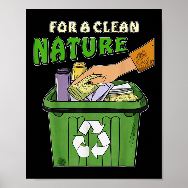 Poster Arrêter le filtrage de protection de la nature De  (Devant)