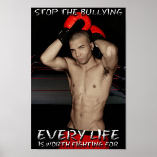 Poster Arrêter L'Intimidation