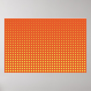 Poster Arrière - plan à demi-ton. Style comique. Géomètre