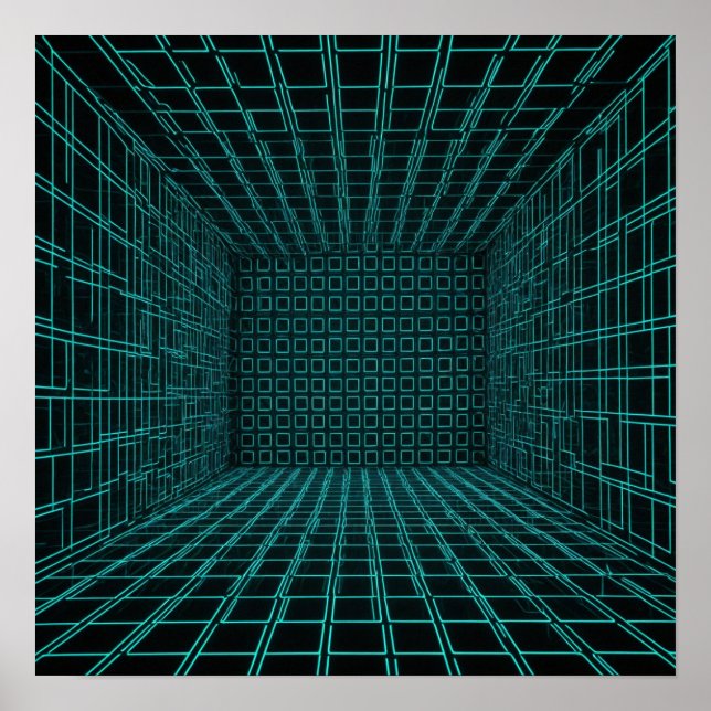 Poster Arrière - plan Abstrait (Devant)