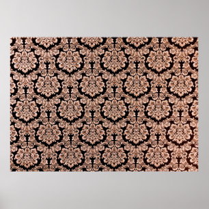 Poster arrière - plan Abstrait d'une brosse violette lour