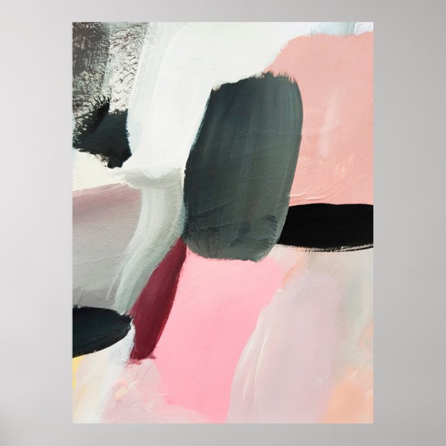 Poster Arrière - plan abstrait peint. Arrière-groupe arti (Devant)