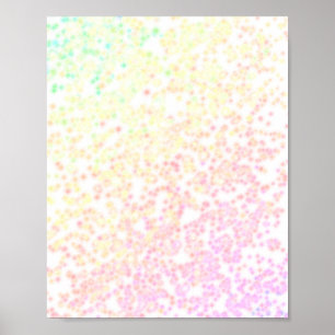 Poster arrière - plan arc-en-ciel pastel