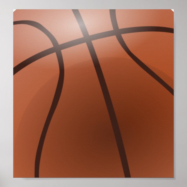 Poster Arrière - plan de basket (Devant)