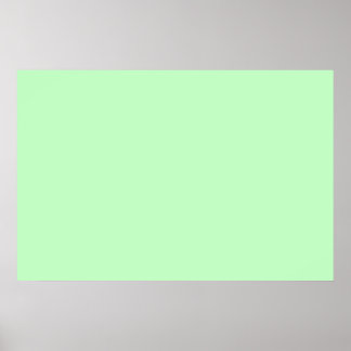 Poster Arrière - plan de couleur bleu vert pastel