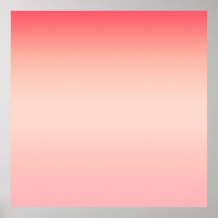 Poster Arrière - plan de dégradé de couleur rose rouge et