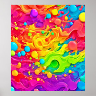 Poster Arrière-plan de sélection de couleurs
