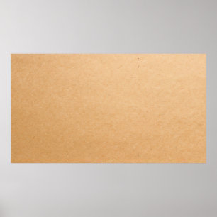 Poster Arrière - plan de texture brun papier
