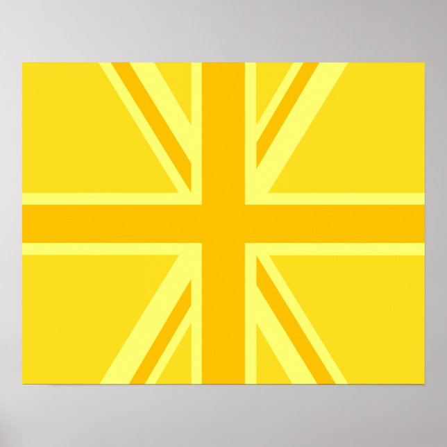 Poster Arrière - plan du drapeau britannique Union Jack j (Devant)
