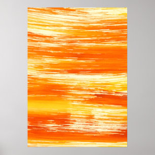 Poster arrière - plan jaune Abstrait de l'aquarelle