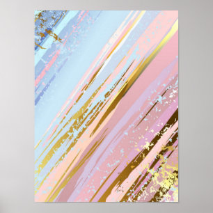 Poster Arrière - plan rose texturé