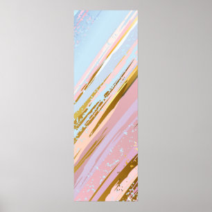 Poster Arrière - plan rose texturé