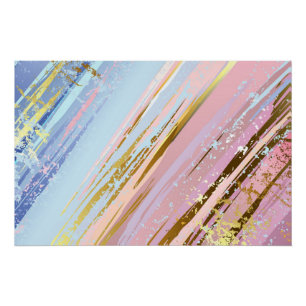 Poster Arrière - plan rose texturé