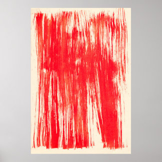 Poster arrière - plan rouge Abstrait de l'aquarelle