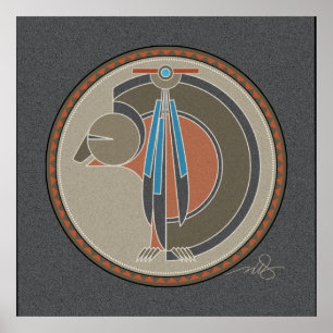 Poster arrière - plan Spirit Of Bear grey