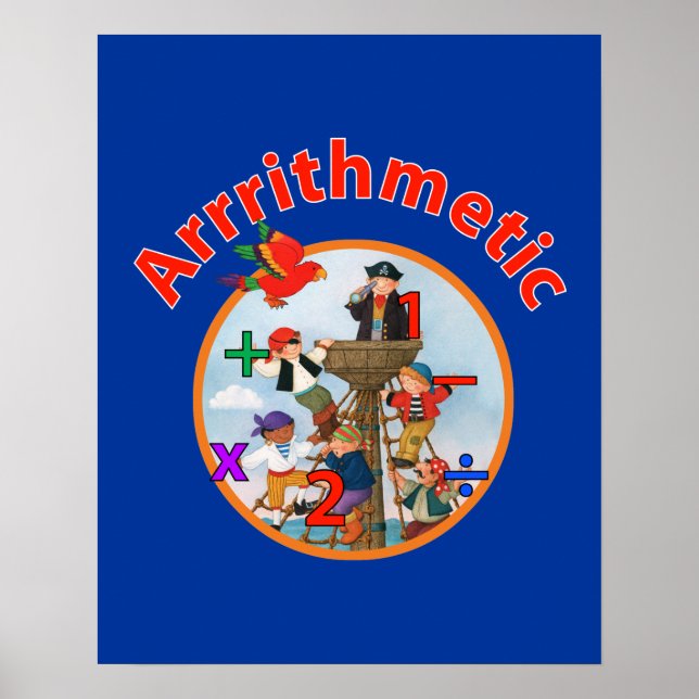 Poster Arrithmétique (Devant)