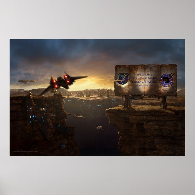 Poster Arrivée à Adcalmahr (Devant)