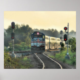 Poster Arrivée à Manassas