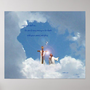 Poster arrivée dans les nuages