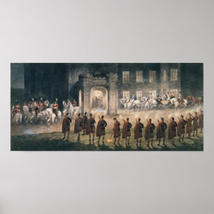 Poster Arrivée de Nicholas II au Château Balmoral