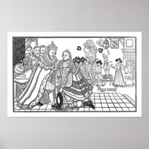 Poster Arrivée de Sa Majesté Charles (1600-49) Princ