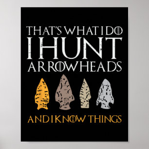 Poster Arrowhead Chasse Chasse Amant Cadeau