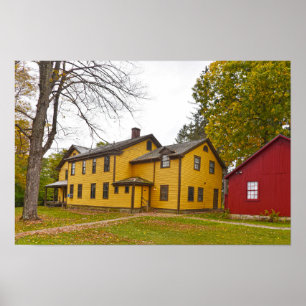 Poster Arrowhead, Herman Melville's House, Pittsfield, MA