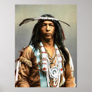 Poster Arrowmaker, un courageux Ojibwa, 1903