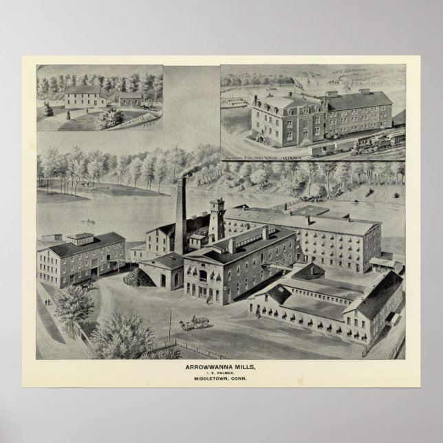 Poster Arrowwant Mills (Devant)