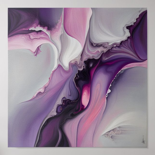 Poster Art Abstrait (Devant)