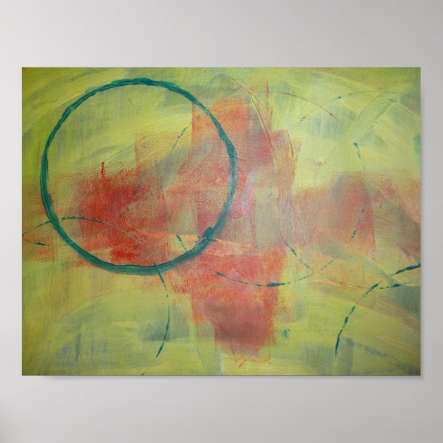 Poster art Abstrait (Devant)