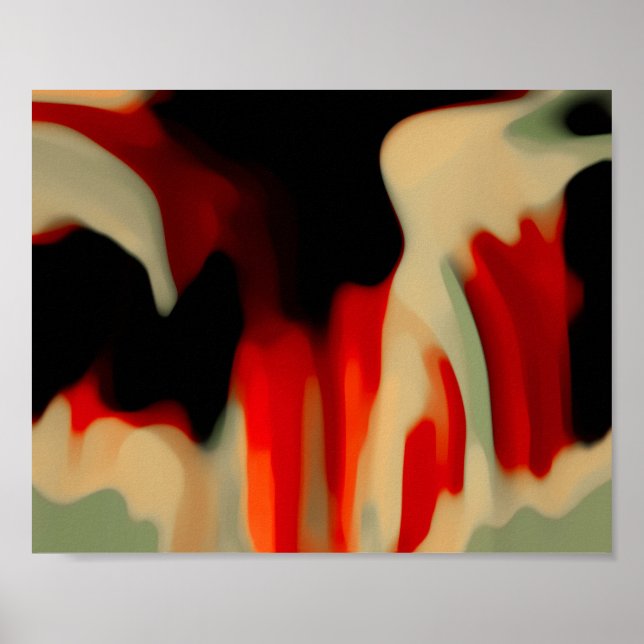 Poster Art Abstrait (Devant)