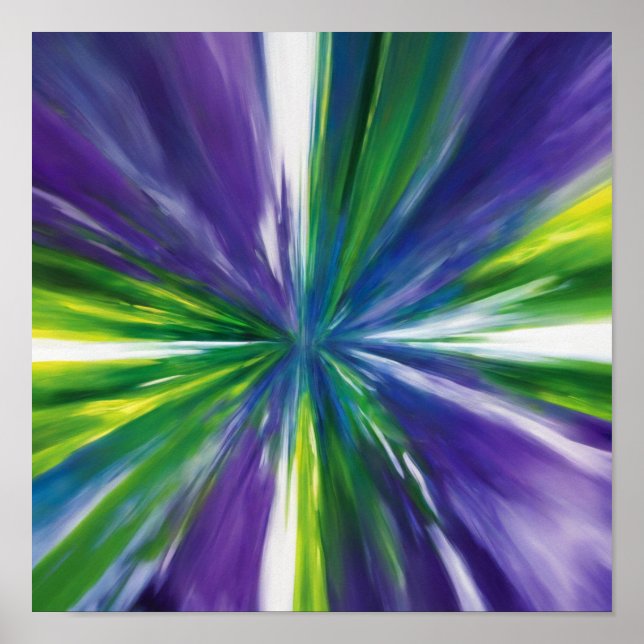 Poster Art Abstrait (Devant)
