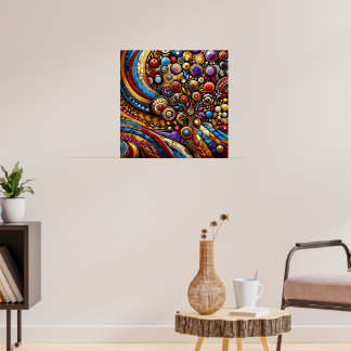 Poster Art Abstrait
