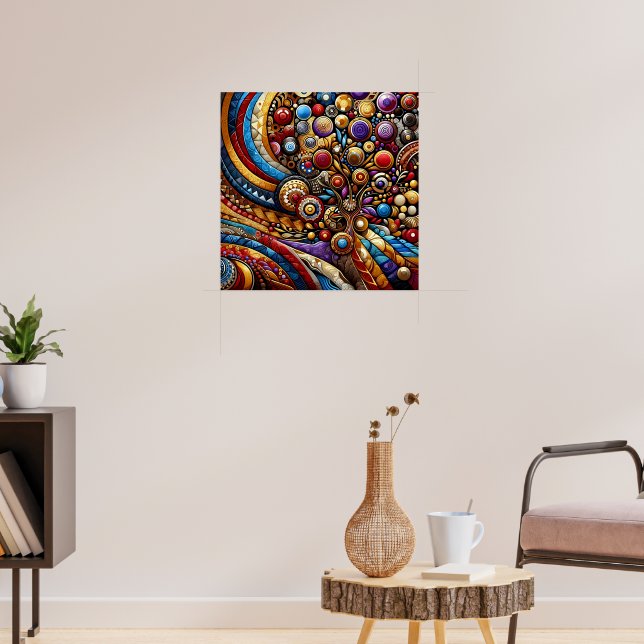 Poster Art Abstrait (Salon 3)