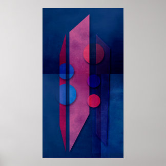 Poster Art Abstrait 009
