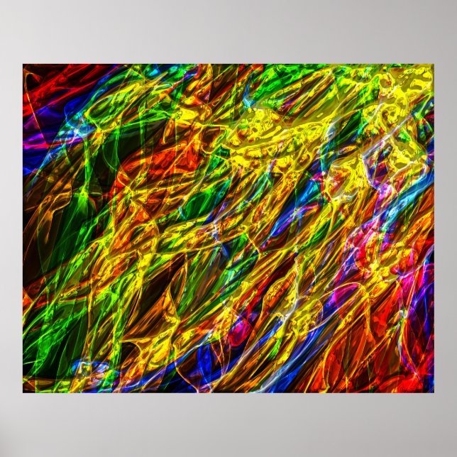 Poster art Abstrait 143 (Devant)