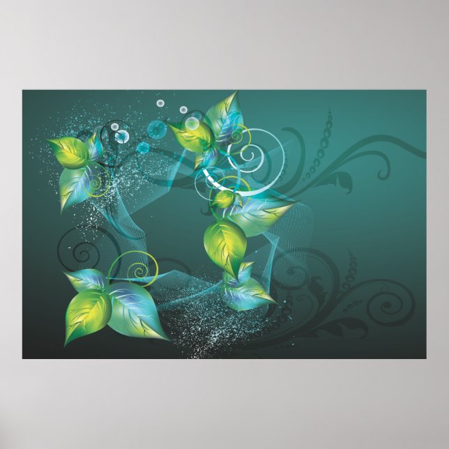 Poster Art Abstrait 24 Imprimer (Devant)