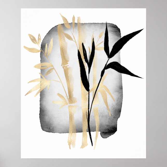 Poster Art Abstrait japonais 2022 (Devant)