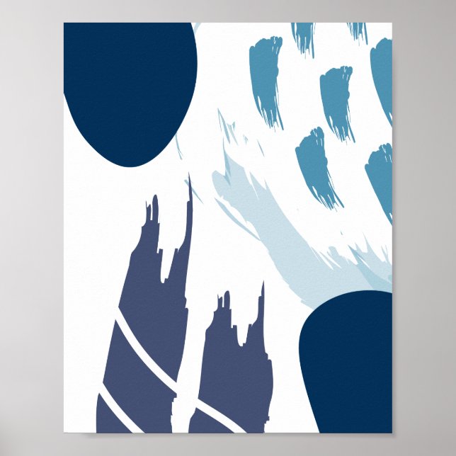 Poster Art Abstrait moderne (Devant)