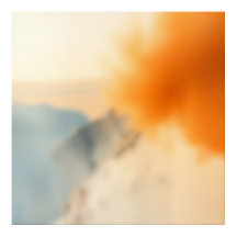 Art Abstrait Neutre Chaud Flou