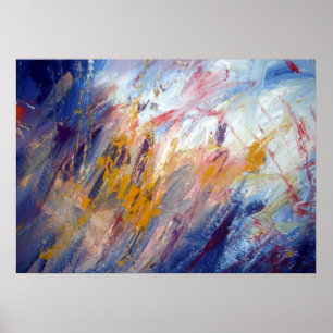 Poster Art Abstrait Original