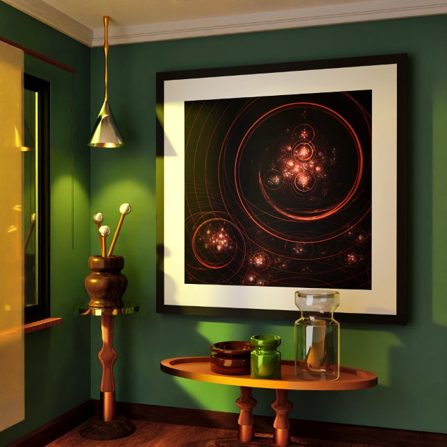 Poster Art Abstrait Starlight (Starlight Abstract Art Poster)