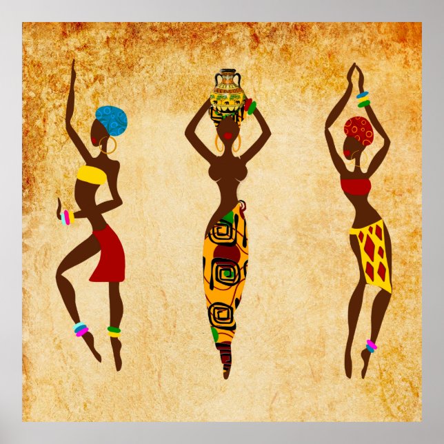 Poster Art africain (Devant)