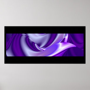 Poster Art arc-en-ciel Abstrait 3D