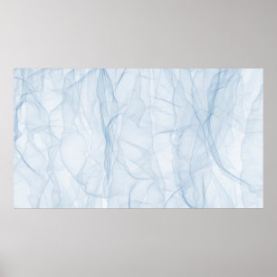 Poster Art arrière - plan moderne bleu tissu